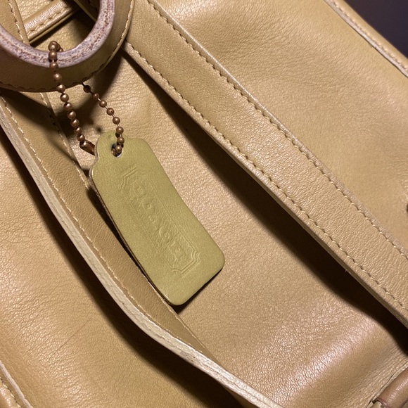 Vintage Coach Light Green Mini Daypack - Picture 9 of 10